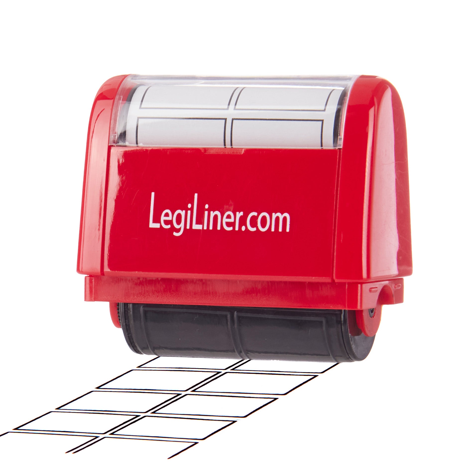 LegiLiner Self-Inking Teacher Stamp-1/2 inch Dashed Handwriting Lines Roller Stamp