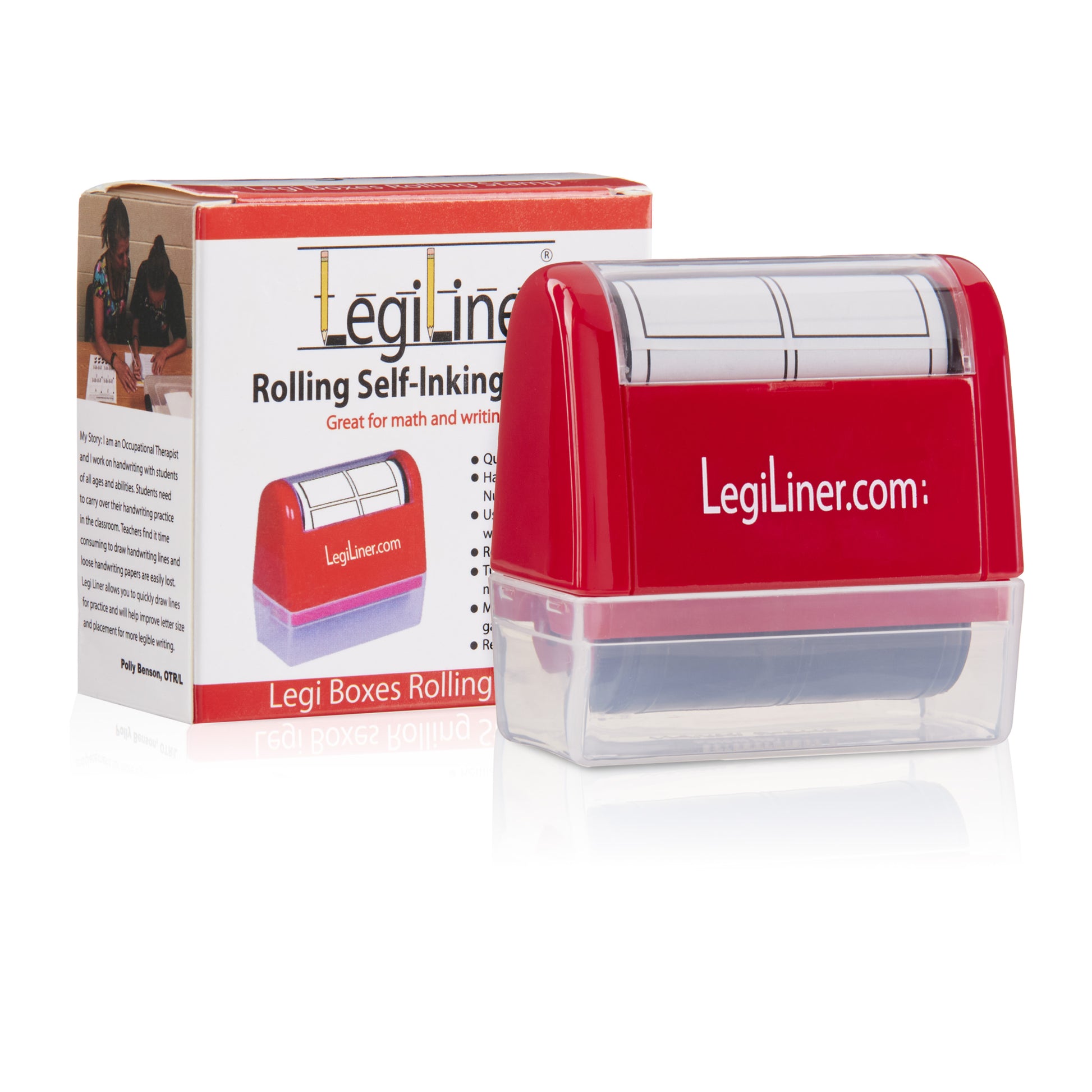 LegiLiner Roller Stamp Ink Refill Pods-Small (0.5 ml)-Pack of 3